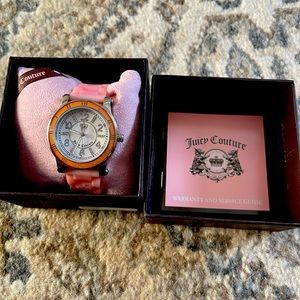 Vintage New In Box Pink Juicy Couture Watch